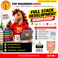 Full Stack Development Workshop 2026 venue Poster